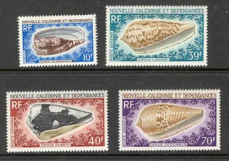 New Caledonia 1968 Shells + Air MU