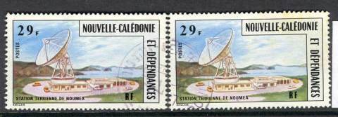 New Caledonia 1977 2x Satellite