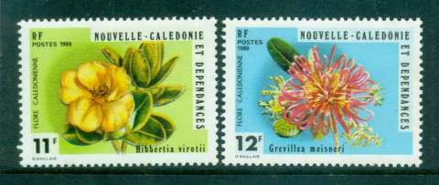 New Caledonia 1980 Flowers