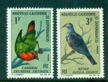 New Caledonia 1966 Birds