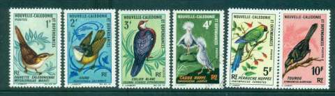 New Caledonia 1967-68 Birds