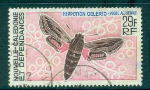 New Caledonia 1967 29f Butterfly