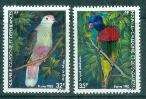 New Caledonia 1982 Birds