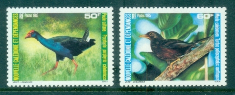 New Caledonia 1985 Birds