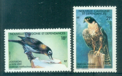 New Caledonia 1987 Birds