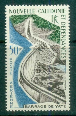 New Caledonia 1962 Airmail Yate Dam