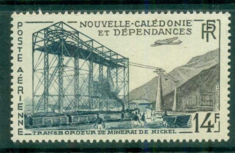 New Caledonia 1962 Airmail Conveyor for Nickel Ore
