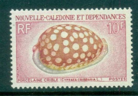 New Caledonia 1970 Shells, Cowrie 10fr