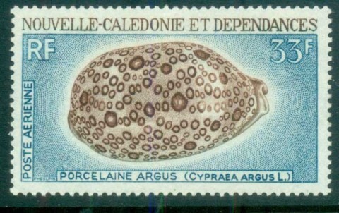 New Caledonia 1970 Shells, Cowrie 35fr