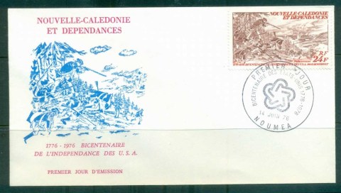 New Caledonia 1976 American Bicentennial