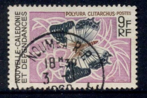 New Caledonia 1967 Butterfly 9f