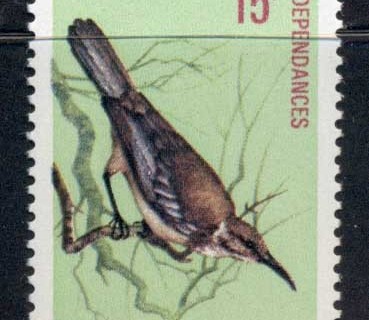 New Caledonia 1970 Birds 15f