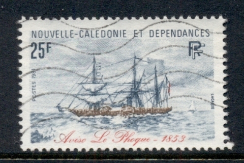 New Caledonia 1981 Ship 25f