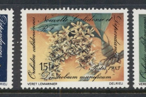 New Caledonia 1983 Flowers Orchids