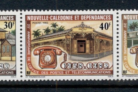 New Caledonia 1983 Telephones & Post Offices