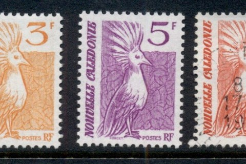 New Caledonia 1984 Bird, Kagu Asst