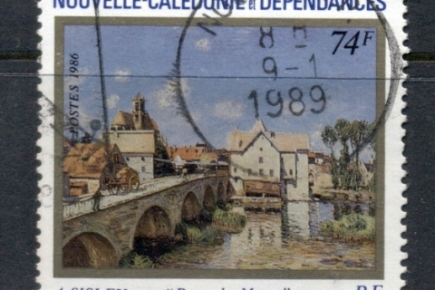 New Caledonia 1986 Paintings Moret Point 74f