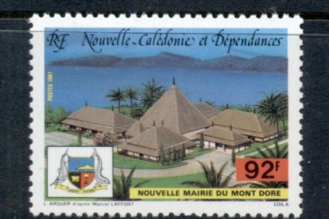 New Caledonia 1987 New Town Hall