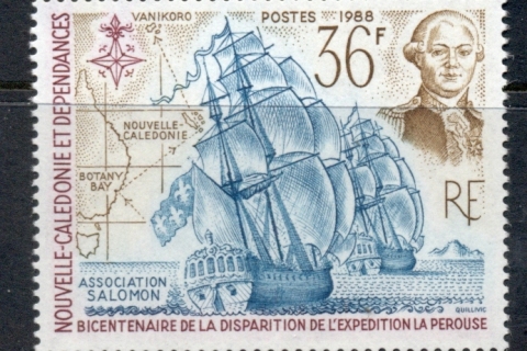 New Caledonia 1988 Disappearance of La Perouse Expedition