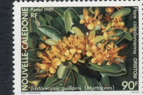 New Caledonia 1989 Flowers Indigenous Flora