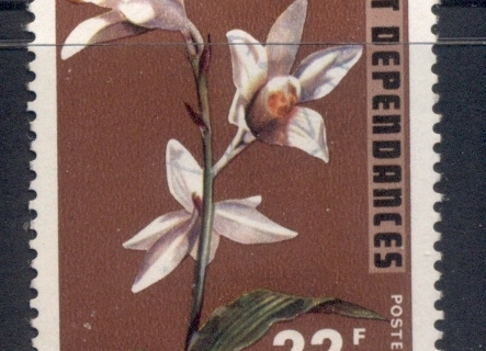 New Caledonia 1977 Flowers, Orchid 22f