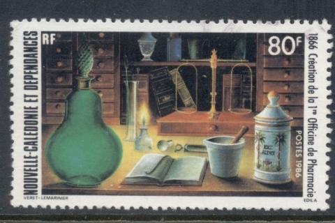 New Caledonia 1986 Pharmacy