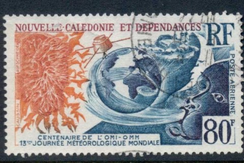 New Caledonia 1973 World Meterological day