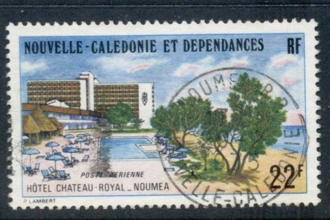 New Caledonia 1975 Hotel Chateau Royal