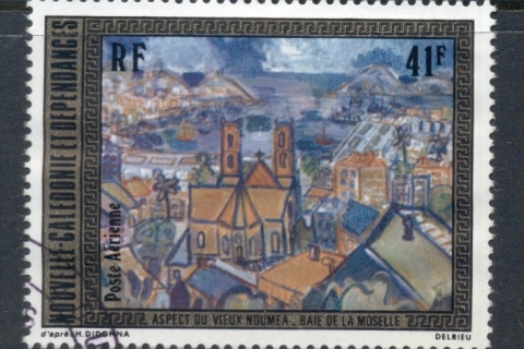 New Caledonia 1977 Painting, Old Noumea