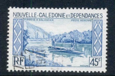 New Caledonia 1980 Pirogue