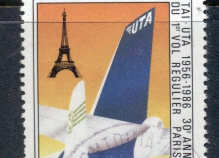 New Caledonia 1986 Paris-Noumea Flights