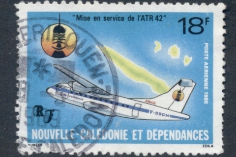 New Caledonia 1986 Inaugural Air Service