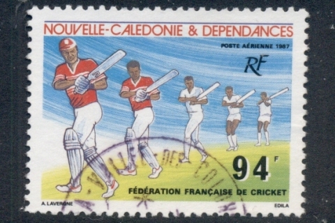New Caledonia 1987 French Cricket Federation