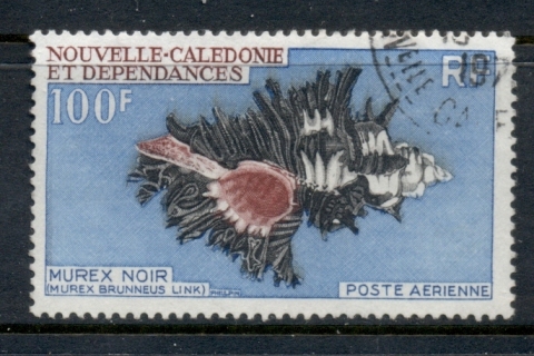 New Caledonia 1969 Black Murex Shell 100f