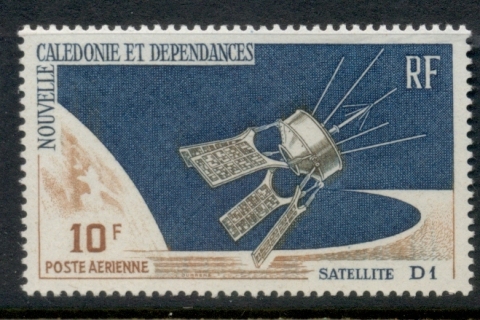 New Caledonia 1966 D-1 Satellite