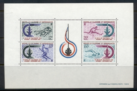 New Caledonia 1966 South Pacific Games MS