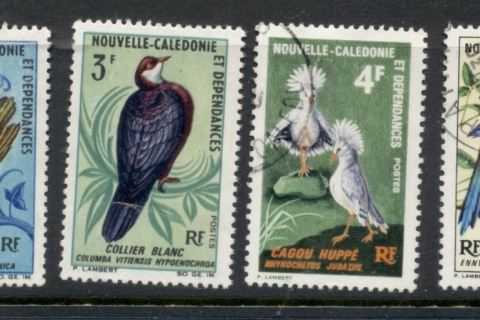 New Caledonia 1966-68 Birds