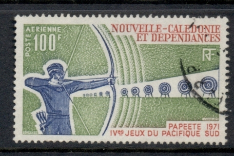 New Caledonia 1971 Saouth Pacific Games 100f