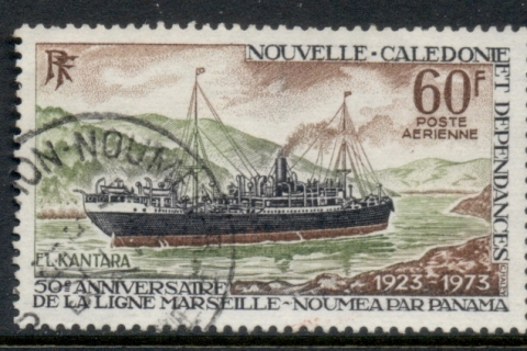 New Caledonia 1973 Panama canal