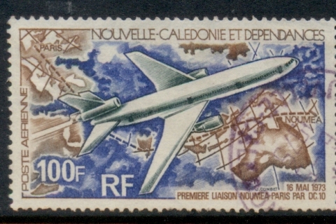 New Caledonia 1973 DC-10 Airplane