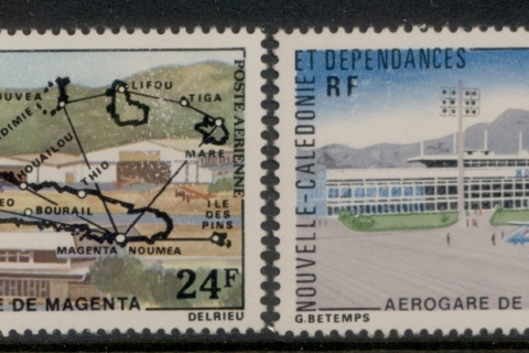 New Caledonia 1977 Airports