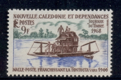 New Caledonia 1968 Stamp day