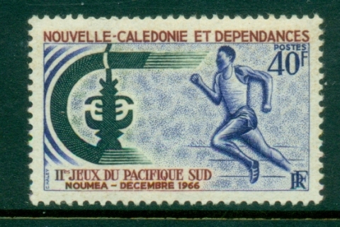 New Caledonia 1966 South Pacific Games 40f