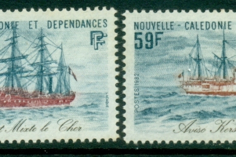 New Caledonia 1982 Ships