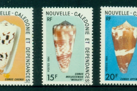 New Caledonia 1984 Local Shells