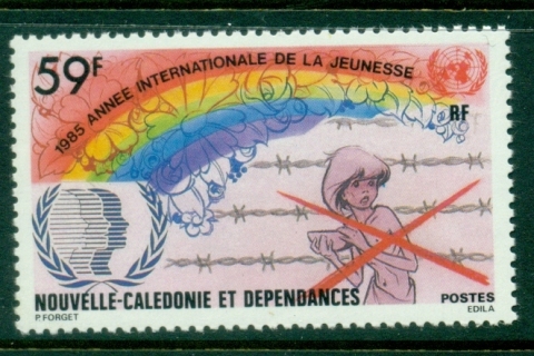 New Caledonia 1985 International Youth year