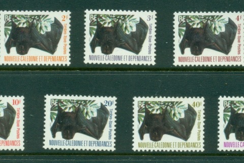 New Caledonia 1983 Postage Dues Bats