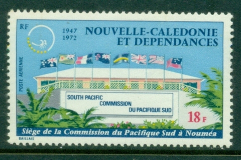 New Caledonia 1972 South Pacific Commission HQ