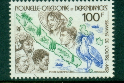 New Caledonia 1982 French Overseas Posessions Week