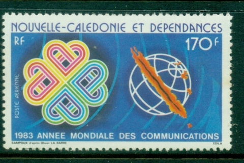 New Caledonia 1983 World Communications year